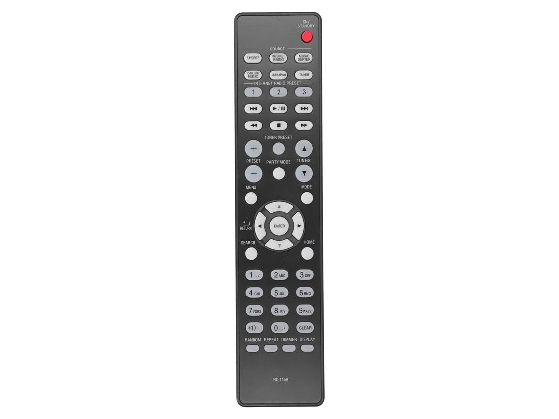 Reemplazo de control remoto de teclado para accesorios de TV LCD