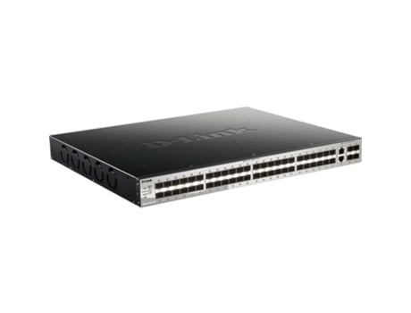 conmutador ethernet de 54 puertos D-LINK 54-PORTFIBER STACKABLE SWITCH 48XSFP 2X10G CU 4XSFP+ LAYER 3