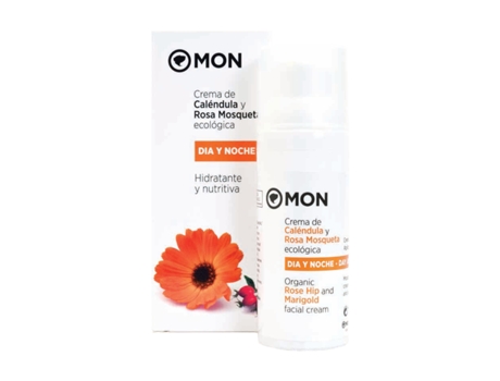 Crema de Noche MON DECONATUR Caléndula y Rosa Mosqueta (50 ml)