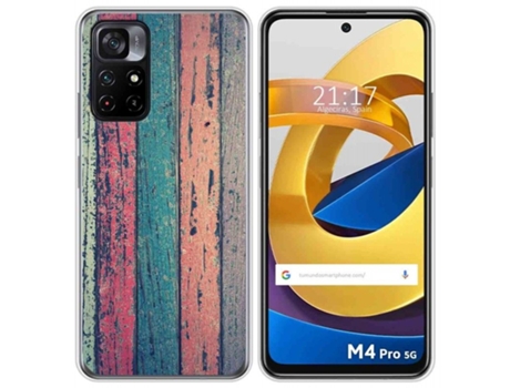 Carcasa Xiaomi POCO M4 Pro 5G TUMUNDOSMARTPHONE Dibujos Multicolor