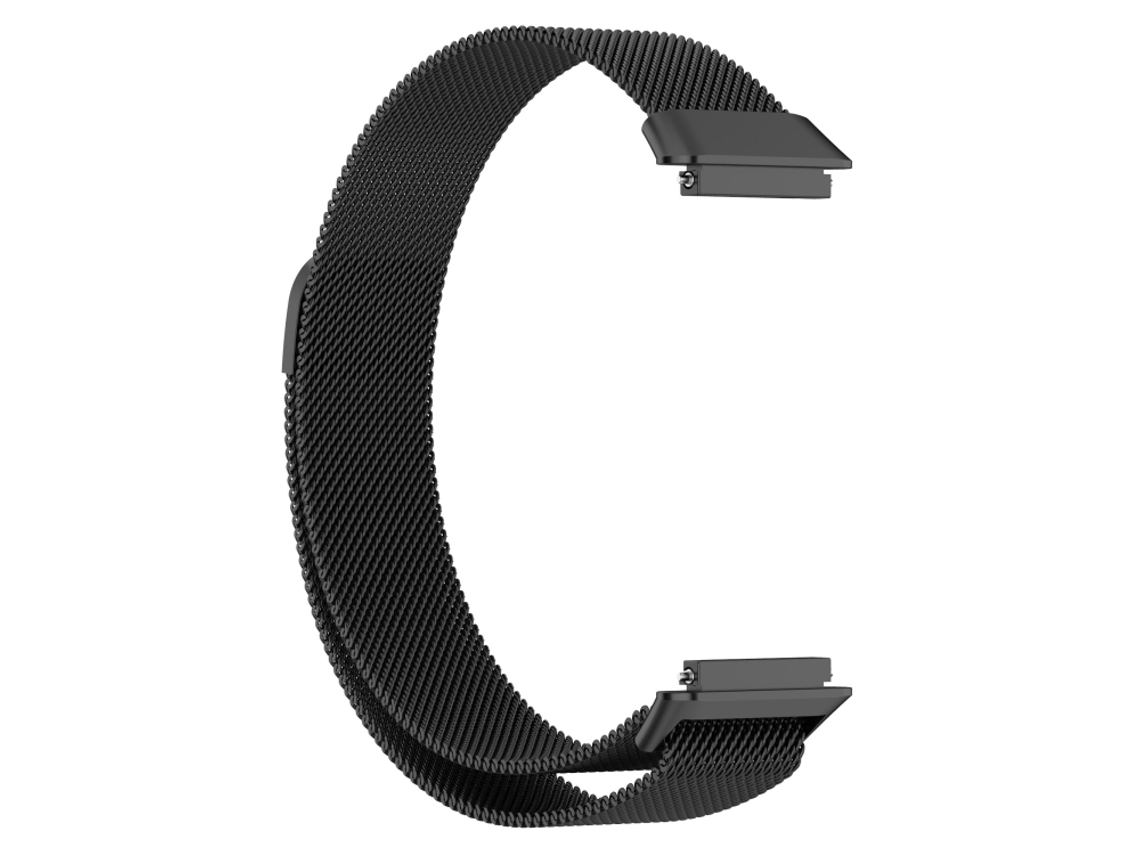 Bracelete de Smartwatch para Huawei Band 7 Milan pulseira magnética (preta)