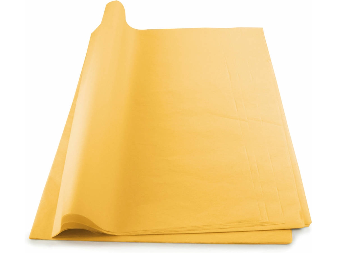 Papel Seda WEROLA (Amarillo - 50 x 70 cm 26 Unidades)
