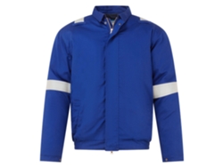 Chaqueta Bomber Ignífuga Aislada Bizflame Work+ | Protección Fr Azul Real / M