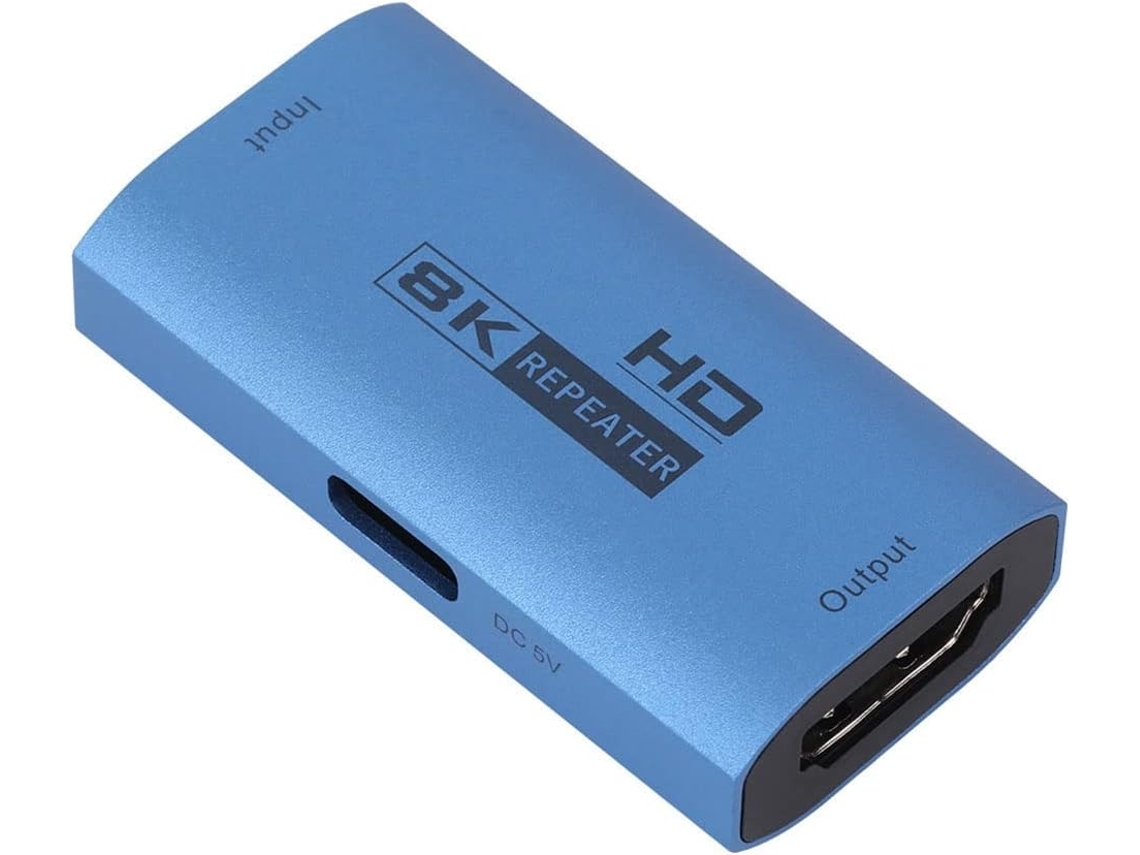 Convertidor De Vídeo Extensor Compatible Con 8k - Repetidor - Adaptador