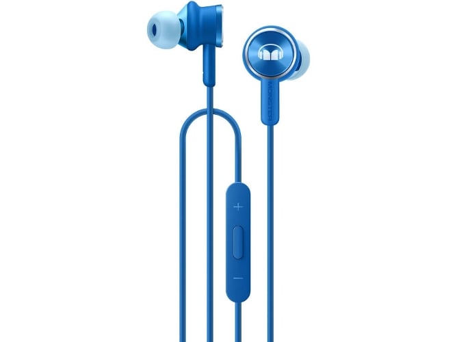 Auriculares con Cable HONOR Monster Headphone II (In Ear - Micrófono - Azul)