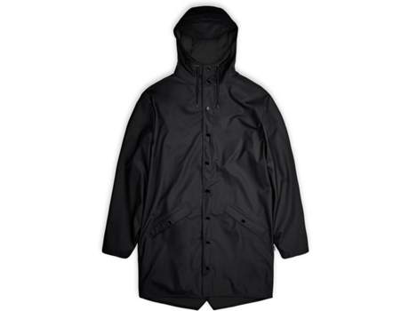 Abrigo RAINS Mujer (XL - Negro)