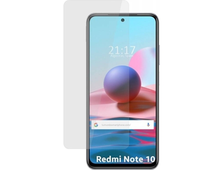 Protector de Pantalla Xiaomi Redmi Note 10 / 10S TUMUNDOSMARTPHONE Transparente