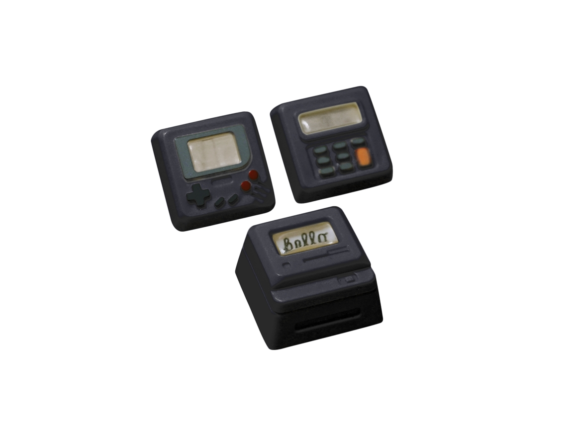 Teclado Mecánico Retro Con Retroiluminación De Teclas Para Regalo