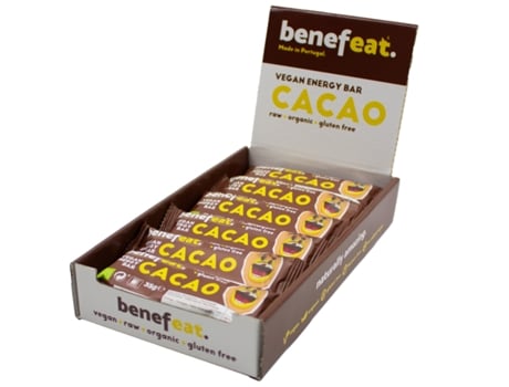 Caja de 12 Barritas Energéticas BENEFEAT Bio Cacao