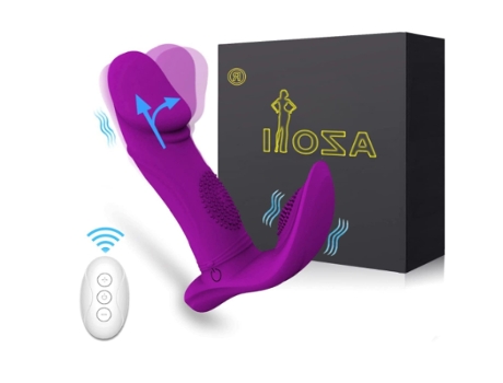 Vibradores Femeninos Remotos Vibrador Femenino Juguetes Sexuales Púrpura BISBISOUS