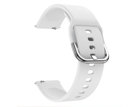 Correa de Silicona 22mm ajustable para Huawei Watch GT/Watch GT2/Watch Active/Watch Buds - blanco