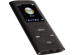 Mp3 Mp4 Player Negro 1,8 Pol Compatible Con 64 Gb Tf Hifi Con Alto-falante