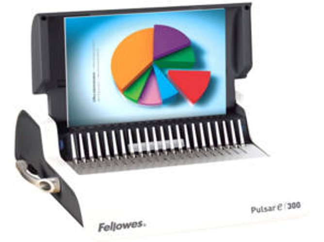 Encuadernadora Eléctrica FELLOWES Pulsar E 300 (A4 - 300 Hojas)