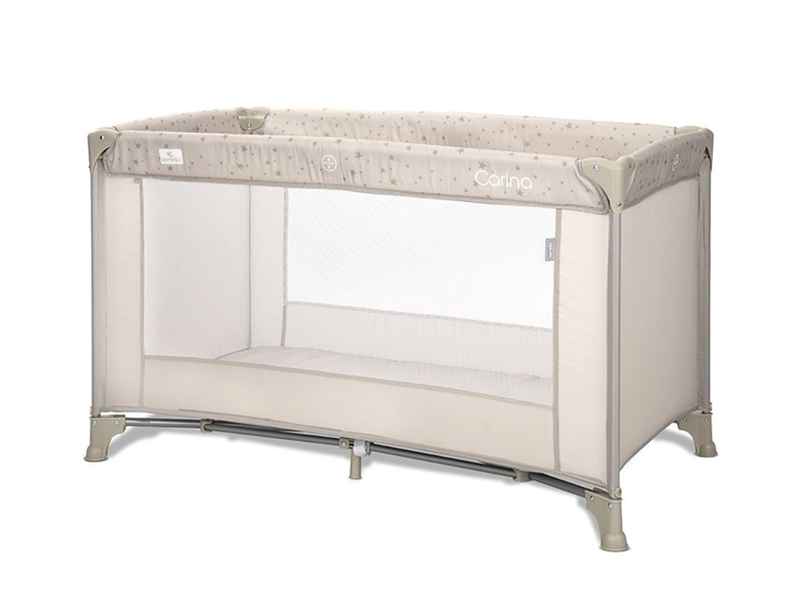 Cuna de viaje Lorelli Carina Stars Beige (1 nivel)