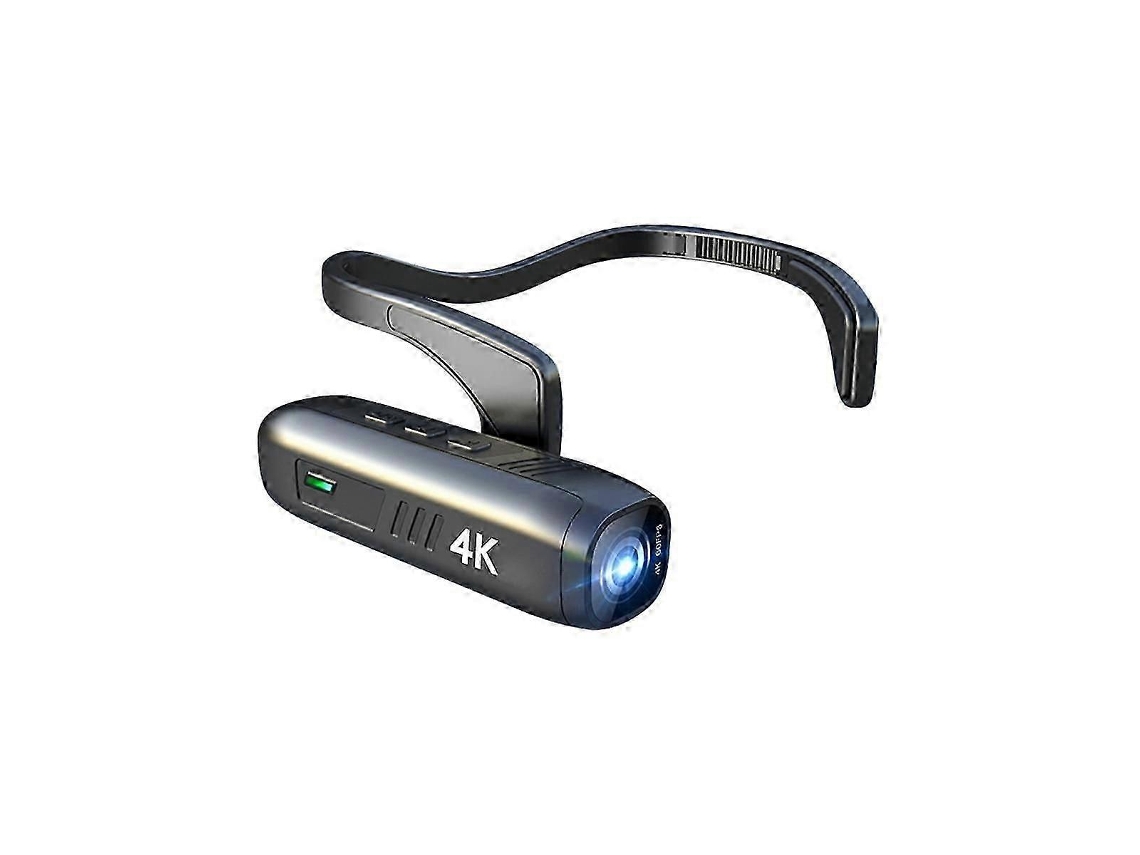 Cámara de video 4K de 30 fps con auriculares, Wi-Fi, cámara web, lente y batería
