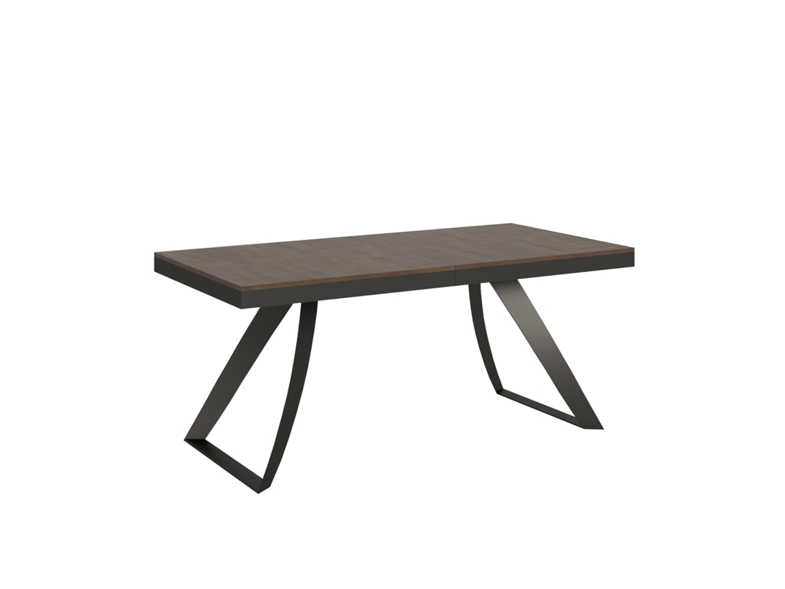 Mesa de Comedor ITAMOBY Proxy Evolution (90x180/440 - Paneles de Melamina - Nogal)