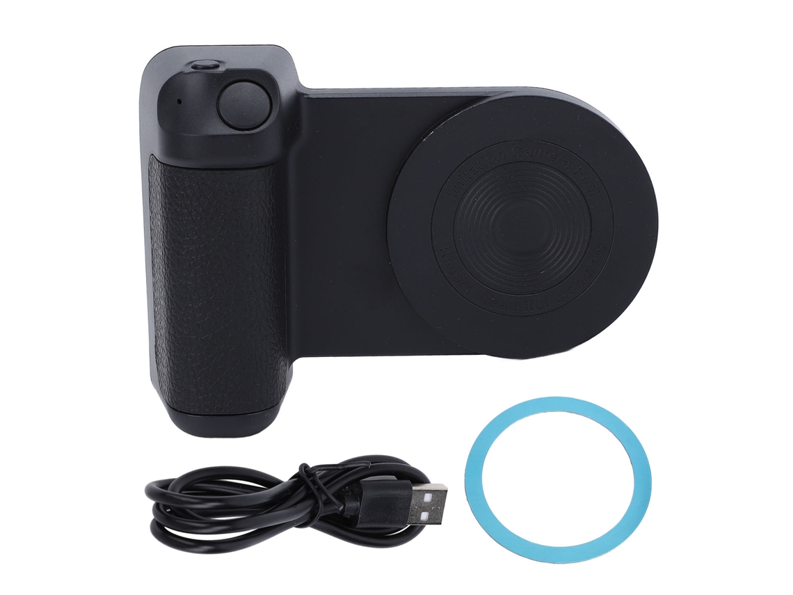 Mango De Cámara Magnético Con Soporte Bluetooth, Carga Inalámbrica Y Control Remoto