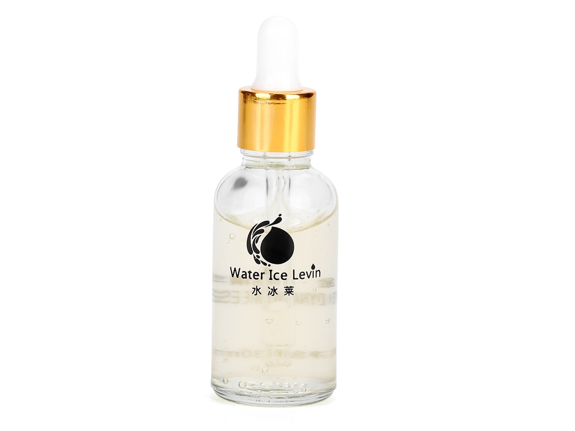 Aceite facial antiedad de oro de 24 quilates, esencia blanca clara