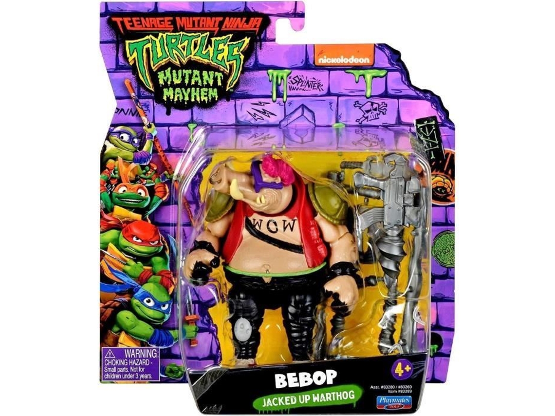 Figura Tortuga Ninja Mutante Bebop Jacked Up Jabalí Playmates Toys