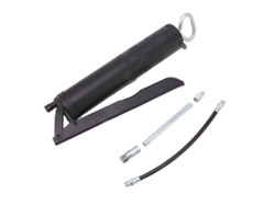 Conector de grasa de alta presión de 400 cc para uso intensivo con manguera.
