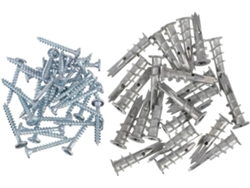 Paquete De 200 Tornillos Autorroscantes De Metal Para Fijación De Placas De Yeso, Compatibles Con Anclajes.