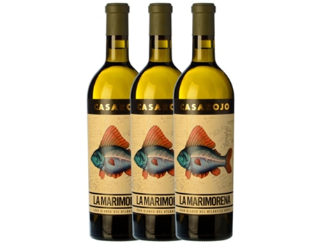 Vino CASA ROJO Casa Rojo La Marimorena Sobre Lías Albariño Rías Baixas (0.75 L - 3 unidades)