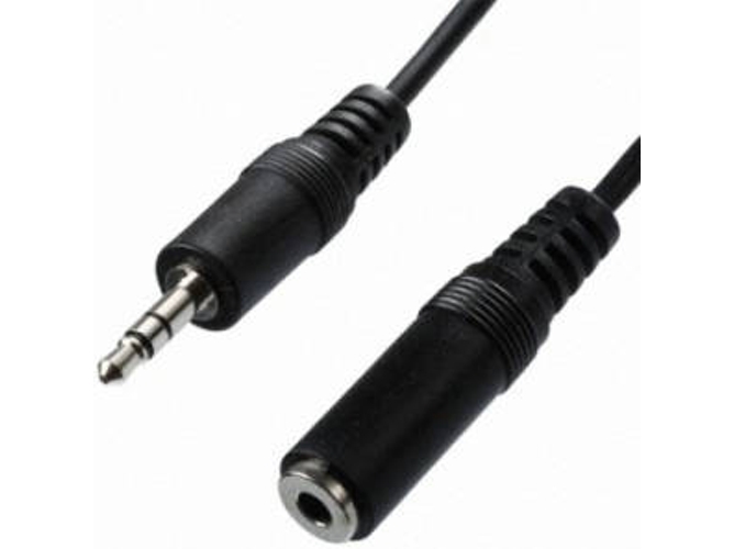 Cable Audio 3GO (Jack 3.5 mm - 3 m - Negro)