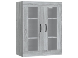Armario de pared 69,5x34x90 cm Gris Sonoma MAISON EXCLUSIVE