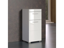Armario Baño TRENDTEAM (Blanco - Madera aglomerada - 37 x 31 x 79 cm)