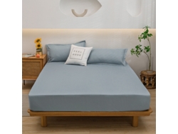 Juego De Sábanas 4 Piezas (sábana Bajera, Sábana Encimera Y Dos Fundas De Almohada) Para 160 X 200 Cm - Cian Digitallab