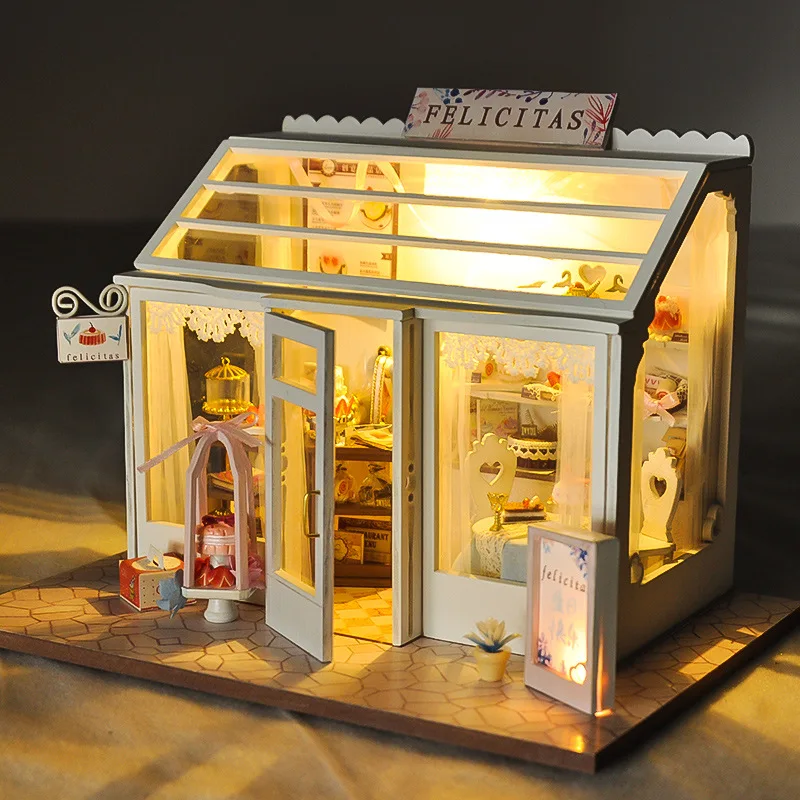 (estilo 1) Rompecabezas De Madera 3d, Juguete Para Niños, Modelo Miniatura Para Armar