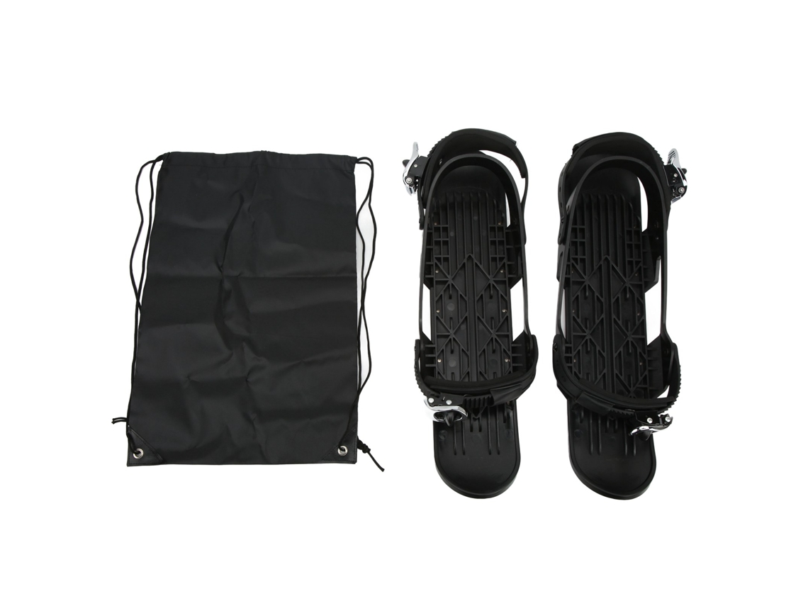Botas de esquí mini ajustables Talla única Calzado Black Forest Trail y mini snowboard