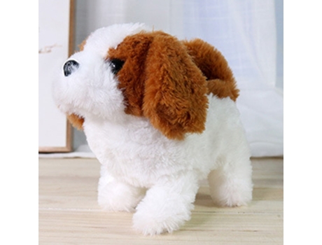 Perro Robot Lindo Electrónico de Peluche Interactivo C