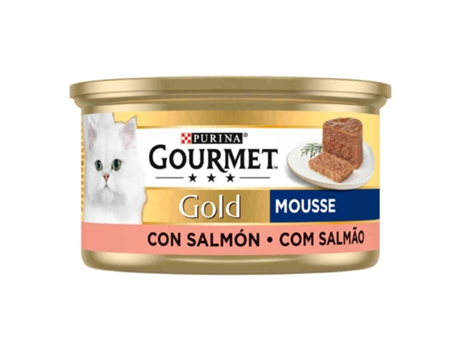 Pienso PURINA Gourmet Gold Mousse con salmón
