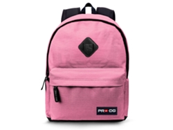 Mochila Escolar Freetime Block PRODG Rosa 42Cm