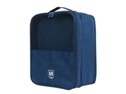 Organizador Zapatos Viaje Cremallera NEVEANCE Azul (37x28x4cm)