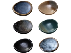Juego de 6 soportes creativos para palillos, delicados soportes Gokoco