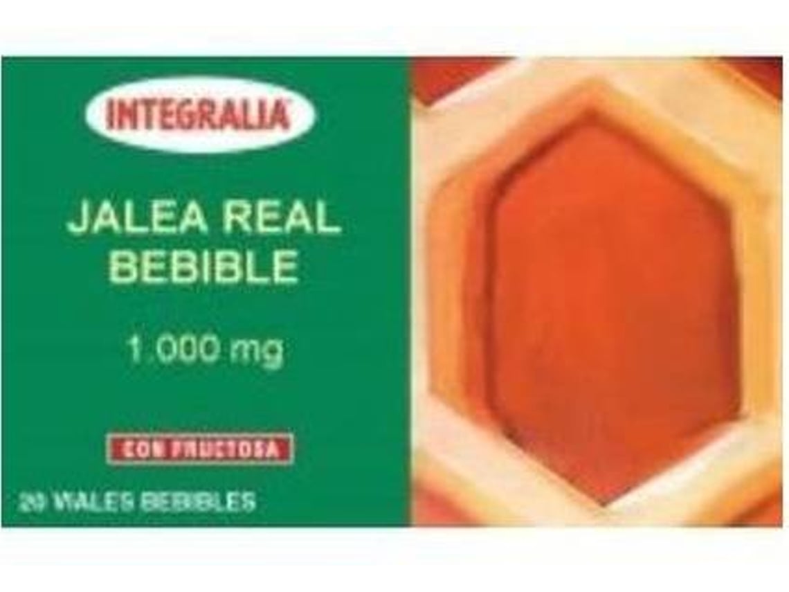 Complemento Alimentar INTEGRALIA Geleia Real Bebível (20 frascos de 1000mg)