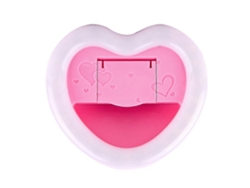 Luz LED para selfies circular, recargable y ajustable, con forma de corazón, para smartphones. Nostalgia88