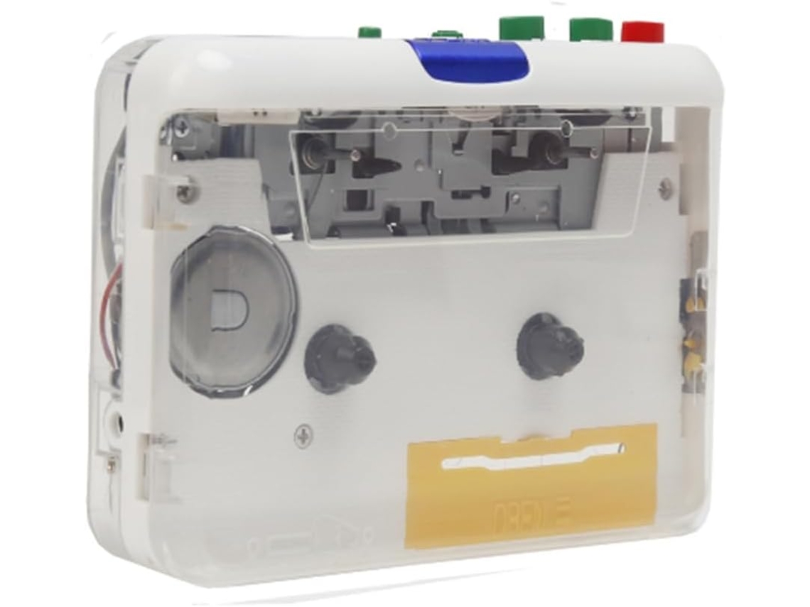 Reproductor De Mp3 Con Casete Usb, Botón De Color, Interfaz Multifunción Práctica, Abs, 1 Juego