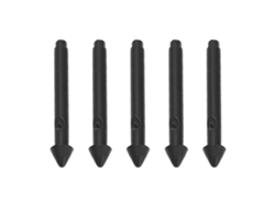 5 Pontas De Caneta Estilo Para Tablet Pro Preto 2h Sensível Precisa Para Pro 7 6 5 4 Book Studio Go