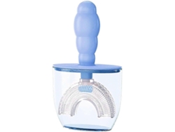 Cepillo de dientes manual en forma de U, herramienta de higiene bucal para niños, entrenamiento de limpieza GOKOCO