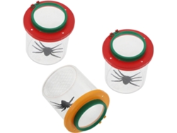 Lupa De Observación De Insectos, 3 Piezas, Caja De Colección De Abs Resistente, Herramienta Educativa Para