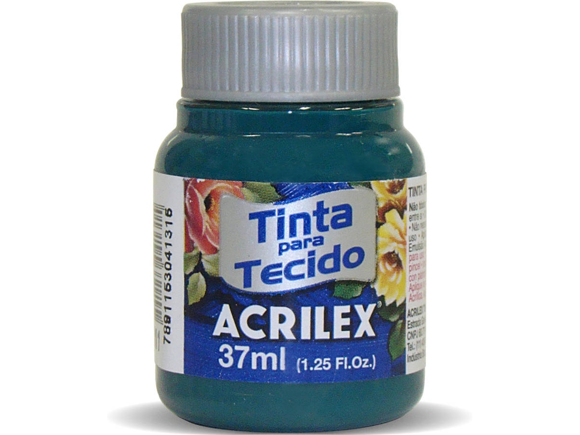 Tinta de Tela Mate Acrilex Verde Bandera (04140/511 37ml)