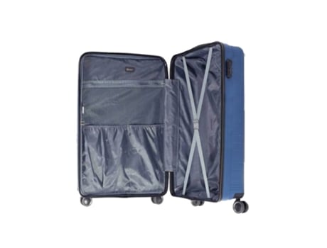 Maleta de Cabina BENZI Trolley Rodas Azul (55 cm)