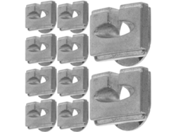 10 Manguitos De Ojales De Aluminio Para Cabezal De Corte, Accesorios Para