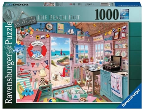 Puzzle RAVENSBURGUER La Cabaña De La Playa (Edad Mínima: ‍14 Años - 1000 Piezas)
