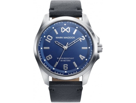 Reloj MARK MADDOX Hombre (Piel - Negro)