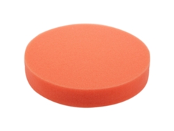 Kit de almohadillas de pulido y abrillantado de espuma suave y plana de 6 pulgadas para pulidoras de automóviles, color: naranja (150 mm)