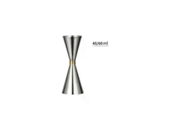 Vaso medidor de acero inoxidable para cócteles, 30/45 ml, 30/60 ml, 45/60 ml, coctelera doble para cócteles, bebidas alcohólicas y vinos, utensilio de bar.